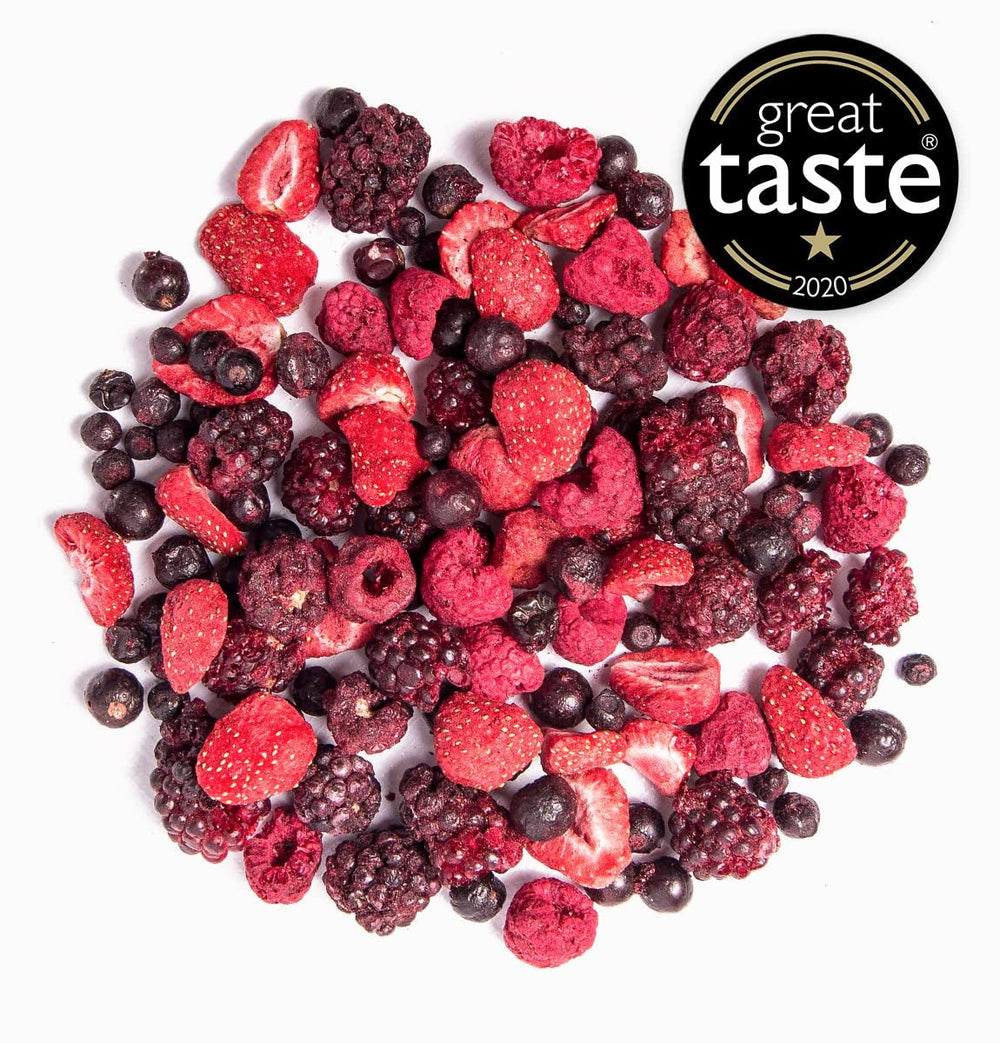 Fruits lyophilisés BRIX | Mélange naturel de fruits secs 80 g | Grand Prix du Goût pour les Fruits Secs | Sans OGM, sans gluten, végétalien, vitamines retenues Naty Shop Produits déshydratés