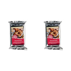 Pâte d'amande FunCakes (1:1) : Goût délicieux, texture fine, facile à étaler, pâte d'amande, parfaite pour les gâteaux et biscuits. Halal et sans gluten. 250 g (lot de 2) Pâte à sucre Naty Shop 250 grammes (lot de 2)