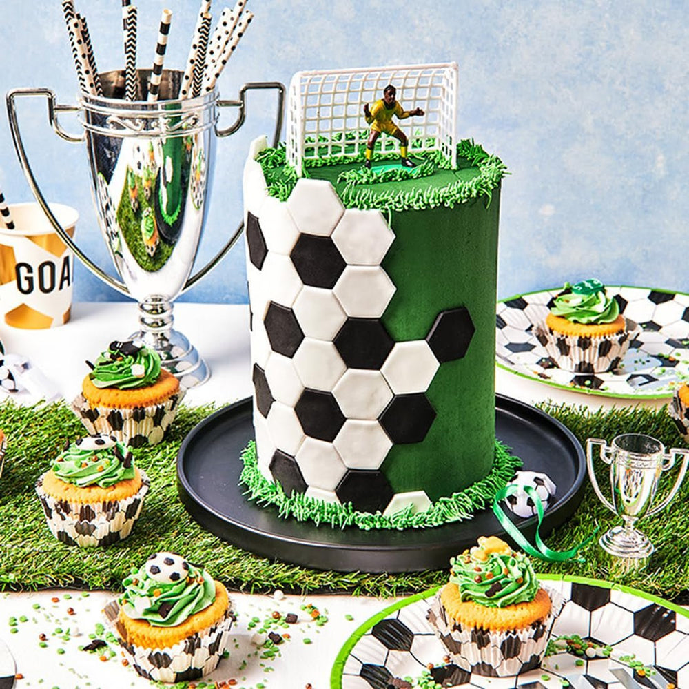 Fondant roulé FunCakes Raven Black : facile à utiliser, lisse, flexible, doux et malléable, parfait pour la décoration de gâteaux, halal, casher et sans gluten. 1 kg (lot de 2) de pâte à sucre Naty Shop