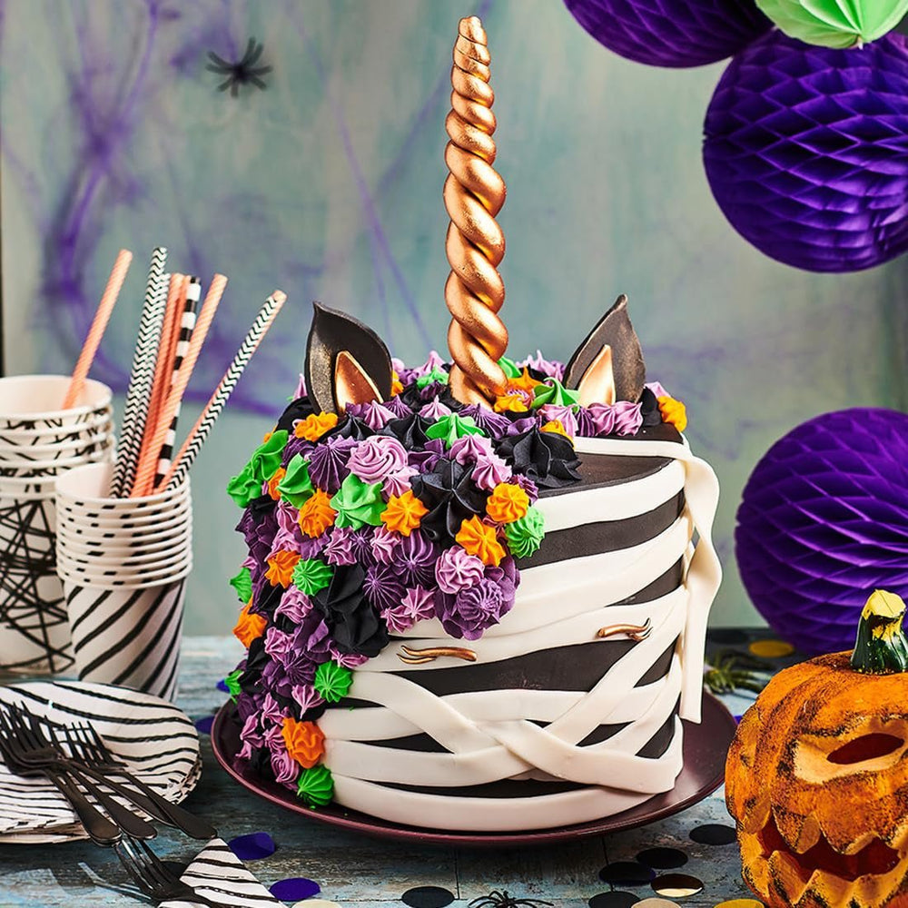 Fondant roulé FunCakes Raven Black : Facile à utiliser, lisse, flexible, doux et flexible, parfait pour décorer des gâteaux, Halal, casher et sans gluten, 250 g de pâte à sucre Naty Shop