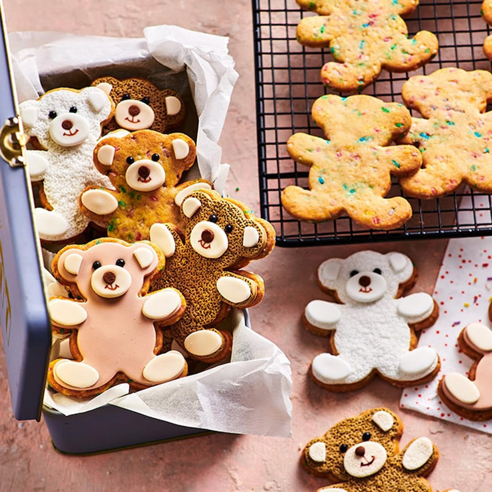 FunCakes Roll Fondant Elegant Ivory : Facile à utiliser, lisse, flexible, souple et malléable, parfait pour décorer des gâteaux, halal, casher et sans gluten. 1 kg de pâte à sucre Naty Shop