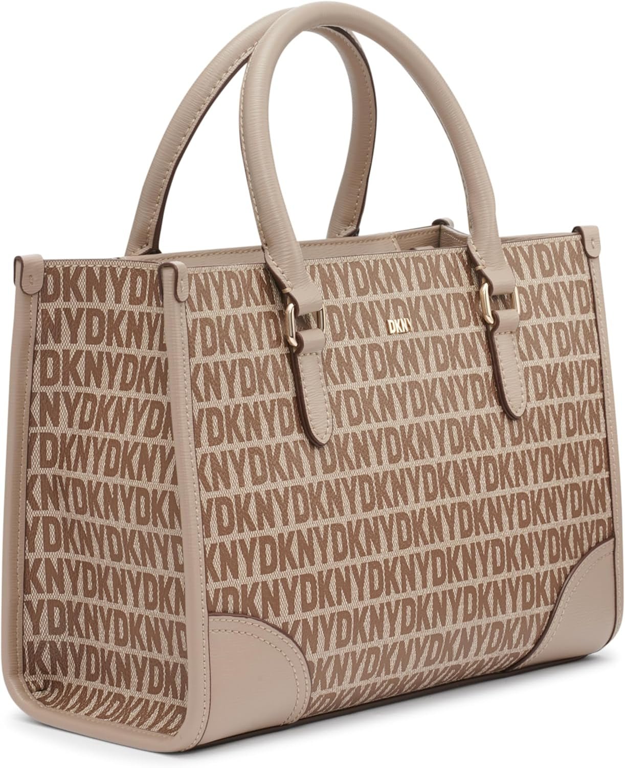 Geantă Casual Tote Satchell pentru femei DKNY, Chino/Toffee Genti Femei Naty Shop