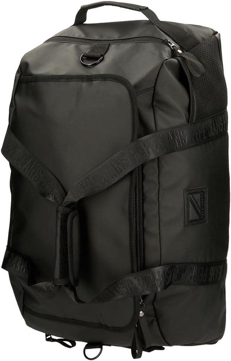 Geantă de călătorie Pepe Jeans Hoxton, negru, 56 x 32 x 25.5 cm, poliester și PU, multicolor (multicolor), unica, geantă de călătorie Bagaje și echipament de călătorie Naty Shop