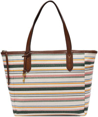 Fossil Williamson Sac Femme Sacs Femme Naty Shop Marron et Rayures