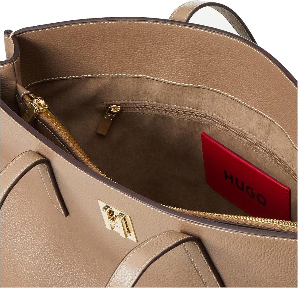 Sac de travail pour femme HUGO Arleen Work Bag Beige foncé251 Taille unique Sacs pour femme Naty Shop