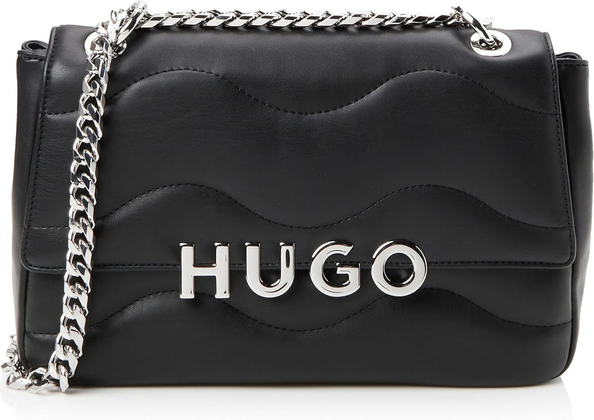 HUGO Ladies Lizzie Sac à Bandoulière Femme Sacs Naty Shop Black1