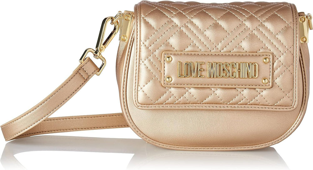 Geantă de umăr pentru femei Love Moschino Genti Femei Naty Shop Gri oțel