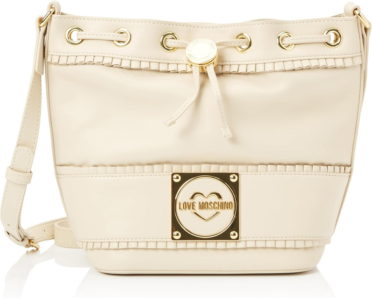 Love Moschino Sac à bandoulière pour femme, Sac à bandoulière ivoire, Sacs pour femme ivoire Naty Shop Default Title