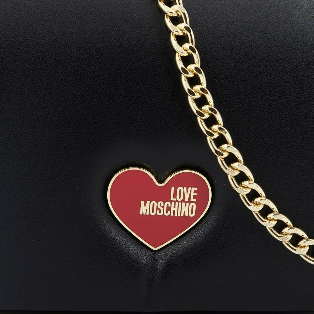 Love Moschino, Sac à Bandoulière Femme, Noir Naty Shop Sacs Femme