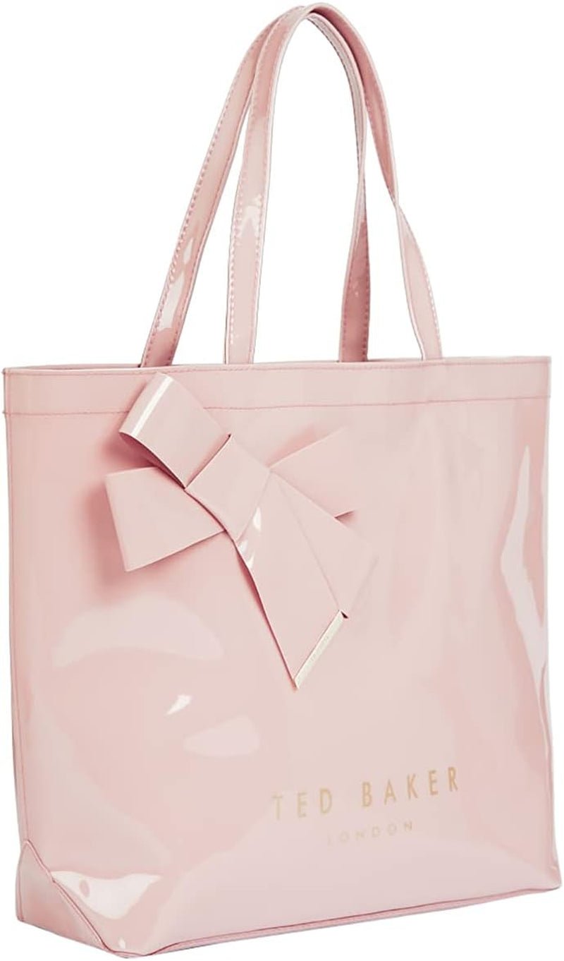 Ted Baker Sac à nœud en vinyle Nicon pour femme Sacs pour femme Naty Shop Rose