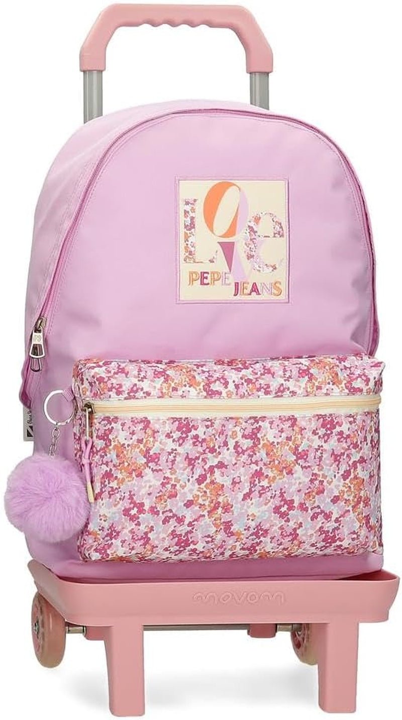 Geantă Pepe Jeans Sandra, mărimea perfectă pentru rucsac, servietă sau geantă de mână, de Joumma Bags Rucsacuri si ghiozdane premium Naty Shop Rucksack 42 + Trolley