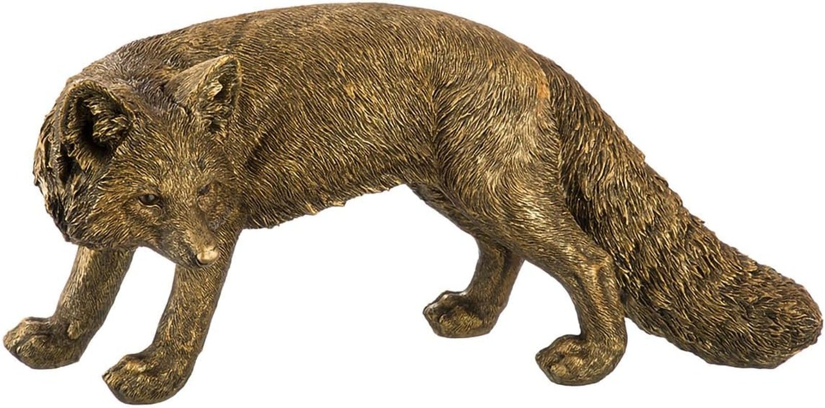 GILDE Décoration Figurine Couple Coeur Ballon - Tombez amoureux sur le banc avec ballon coeur cadeau décoration mariage - Coloris : Blanc Bronze Gris - Hauteur 24,5 cm Statuettes et sculptures Naty Shop Bronze Largeur 49 cm