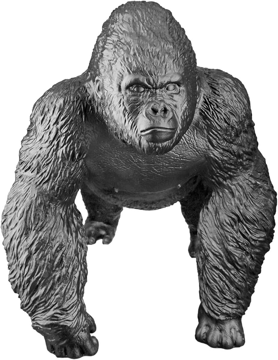 GILDE Décoration Figurine Couple Coeur Ballon - Amoureux sur le banc avec décoration cadeau de mariage ballon coeur - Coloris : Blanc Bronze Gris - Hauteur 24,5 cm Statuettes et sculptures Naty Shop Noir Largeur 42cm