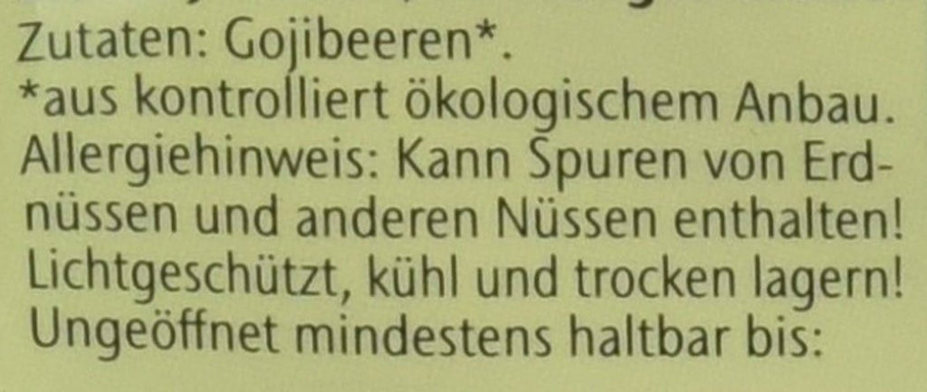 Goji berries 100g fructe uscate organice, 1 pachet (1 x 100 g) Produse deshidratate Magazinul meu