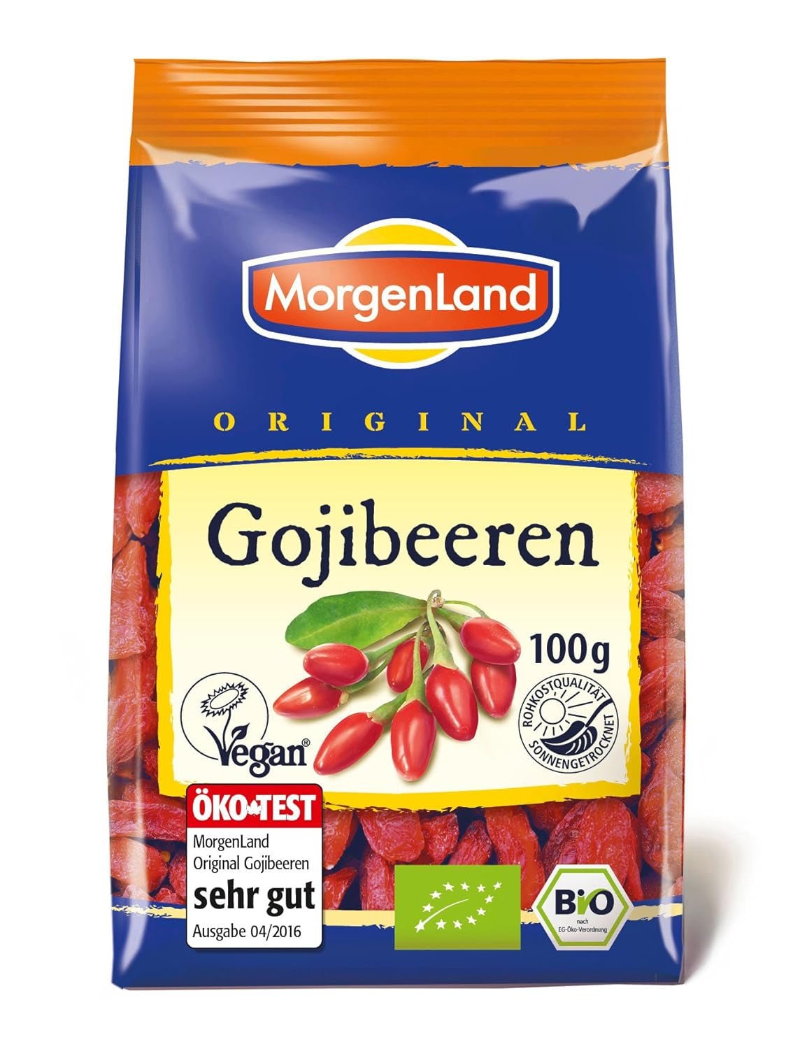 Goji berries 100g fructe uscate organice, 1 pachet (1 x 100 g) Produse deshidratate Magazinul meu Boabe Goji