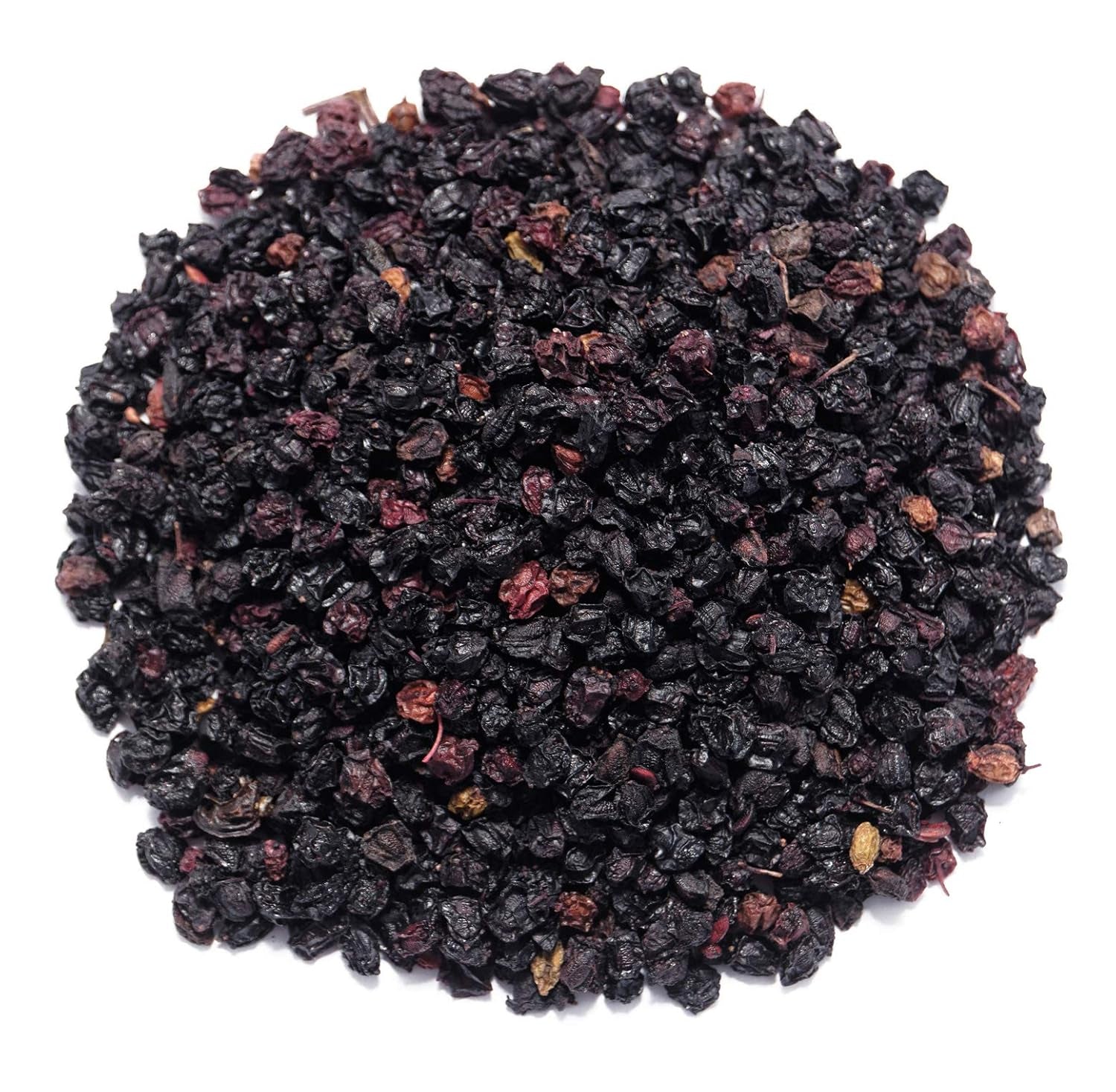 HerbaNordPol baies de sureau séchées 1kg PREMIUM, Fructus Sambuci Produits déshydratés Naty Shop