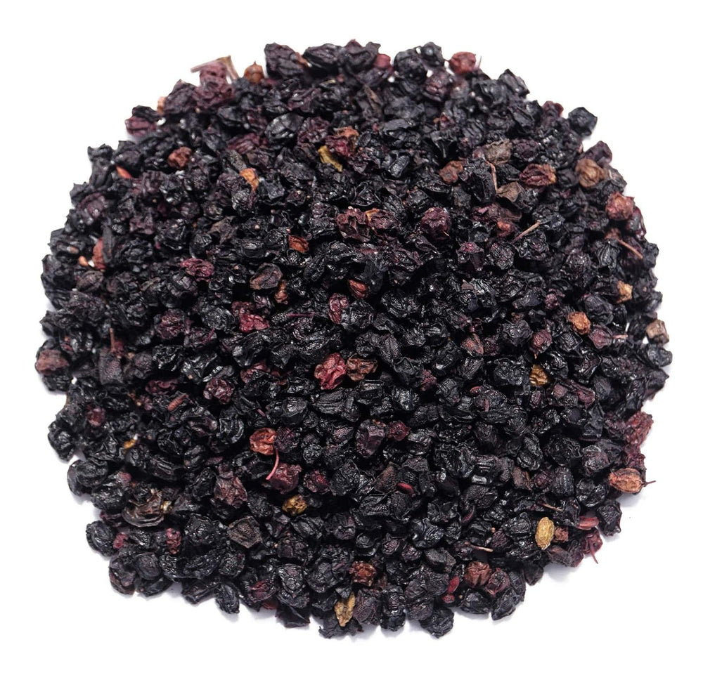 HerbaNordPol baies de sureau séchées 1kg PREMIUM, Fructus Sambuci Produits déshydratés Naty Shop