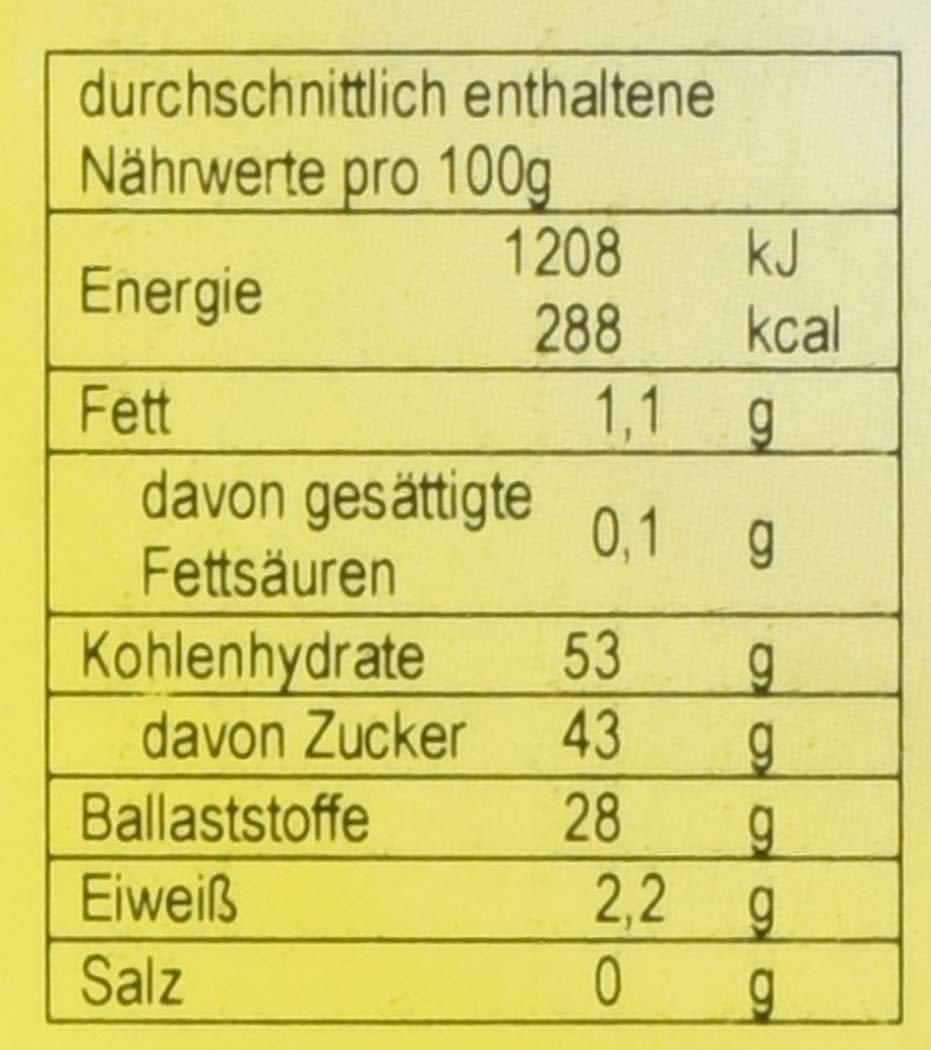 HOWA fruits d'aronia bio, 500 g produits déshydratés Naty Shop
