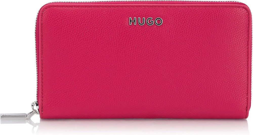 HUGO Ladies Chris Ziparound R. Zip_Around_Wallet Portefeuille pour femme Naty Shop Rose moyen663 Taille unique