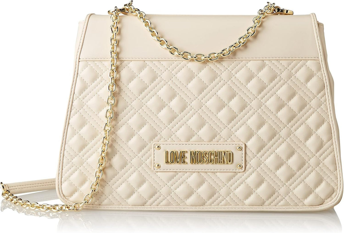 Love Moschino sac porté épaule Borsa A Spalla Femme Sacs Naty Shop Avorio