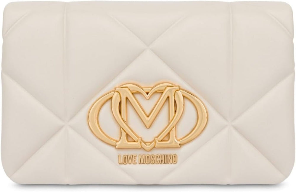 Love Moschino Jc4043pp1mlc0110 Sac Porté Épaule Ivoire Sacs Femme Naty Shop Default Title