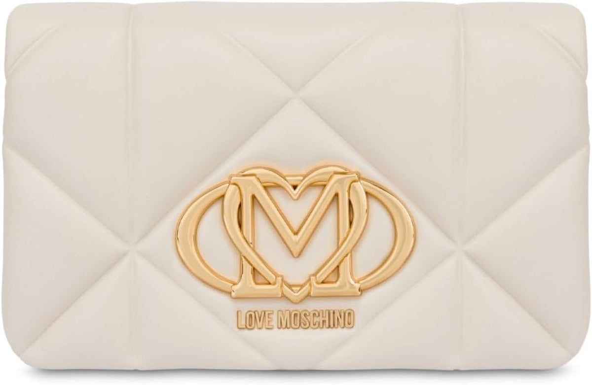 Love Moschino Jc4043pp1mlc0110 Sac Porté Épaule Ivoire Sacs Femme Naty Shop Default Title