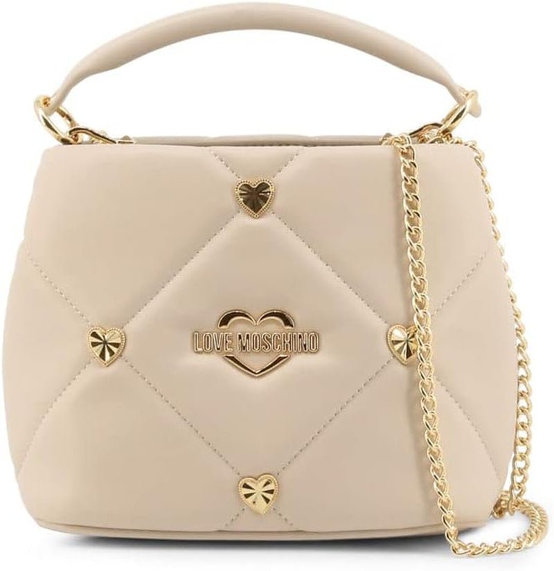 Love Moschino Jc4082pp1glz0 Sac à Main Femme Sacs Naty Shop Ivoire