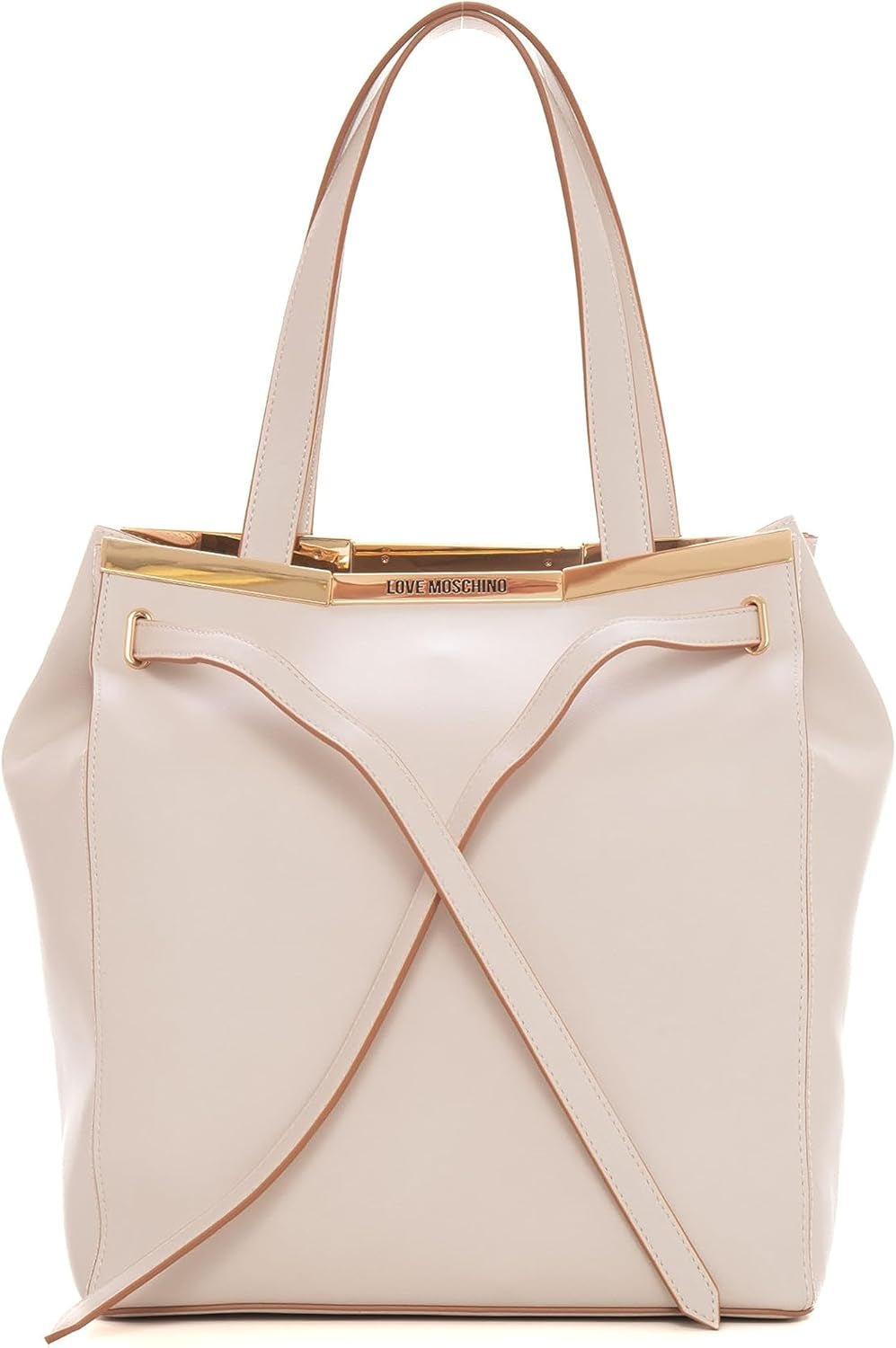 Love Moschino Jc4323pp0gkf0 sac porté épaule Sacs Femme Naty Shop Ecru