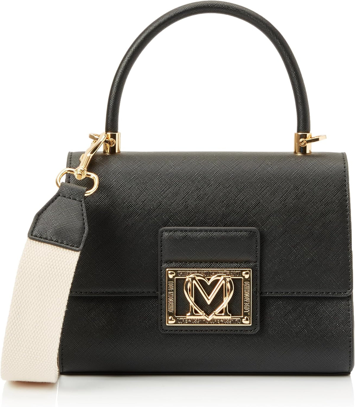 Love Moschino Ladies BORSA A Mano, Nero BORSA A Mano, Nero Femme Sacs Naty Shop Default title