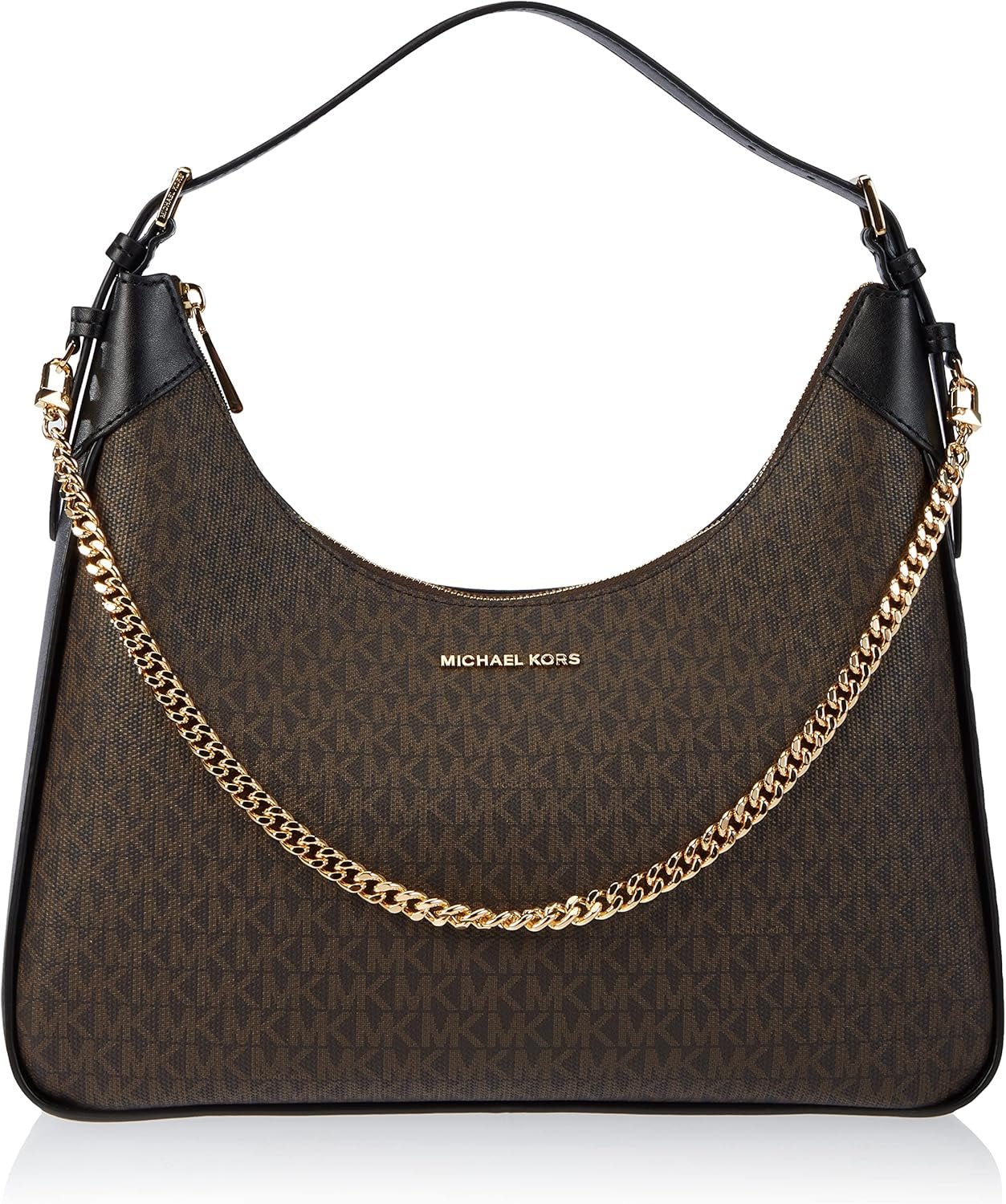 Michael Kors Sac Porté Épaule Wilma Femme Sacs Naty Shop Marron/Blk
