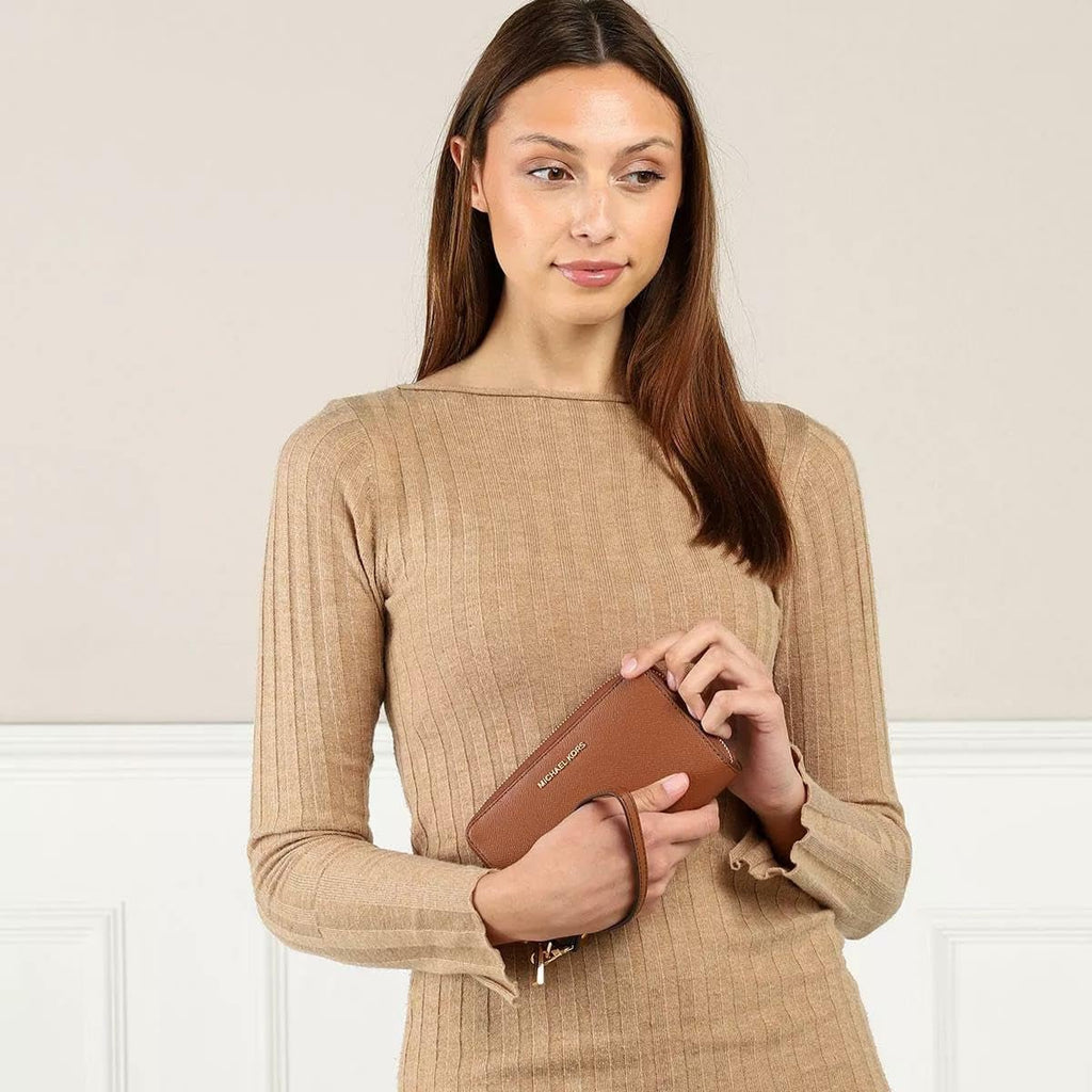 Michael Kors - Husă pentru telefonul mobil Cognac - Femeie Portofel Femei Naty Shop