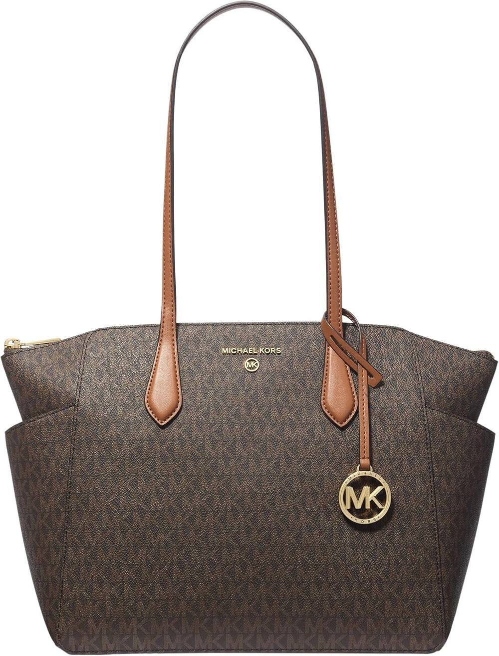 Michael Kors Marilyn Md Tz Sac fourre-tout Sacs pour femmes Naty Shop Brn/Gland