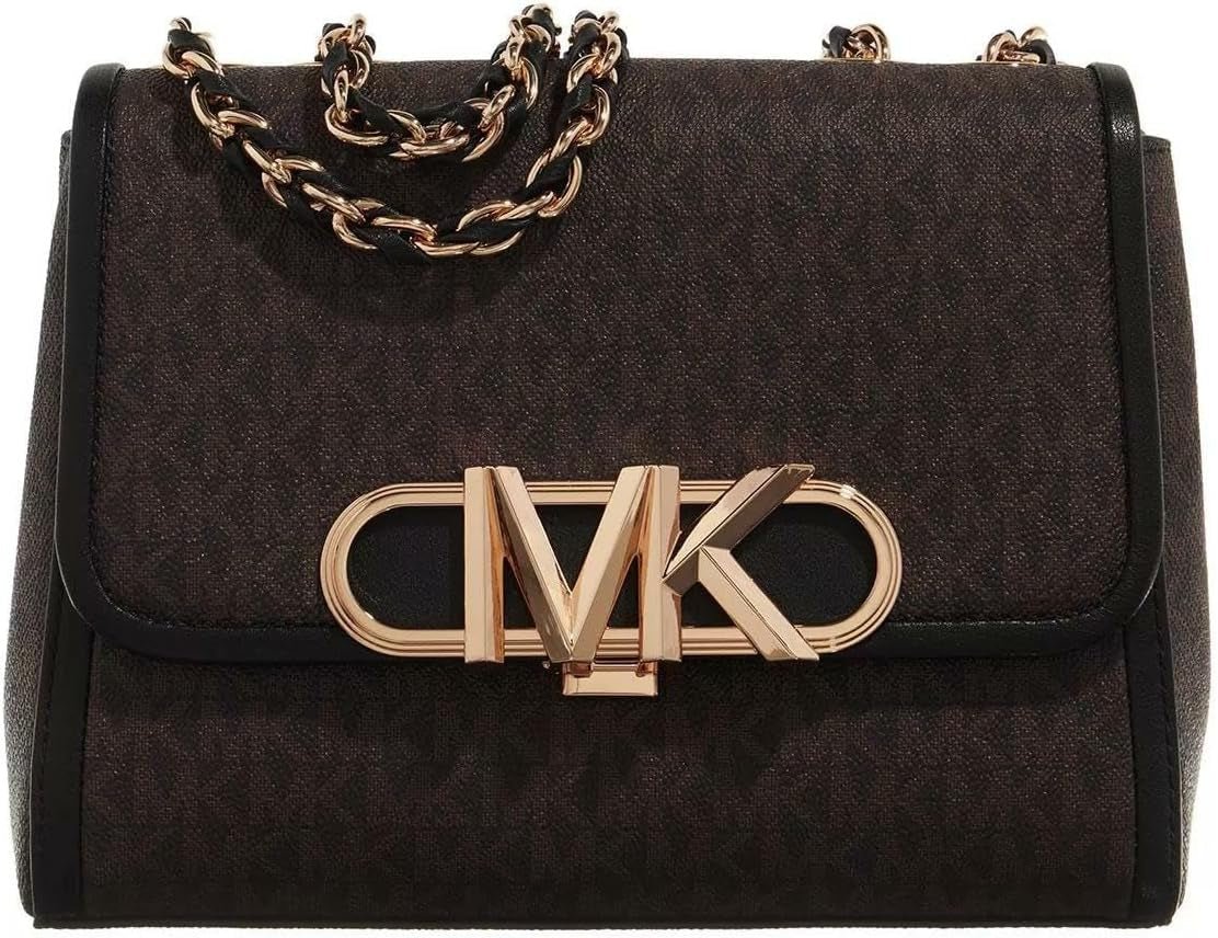 Michael Kors Sac à Bandoulière Parker Femme Sacs Naty Shop Marron/Blk