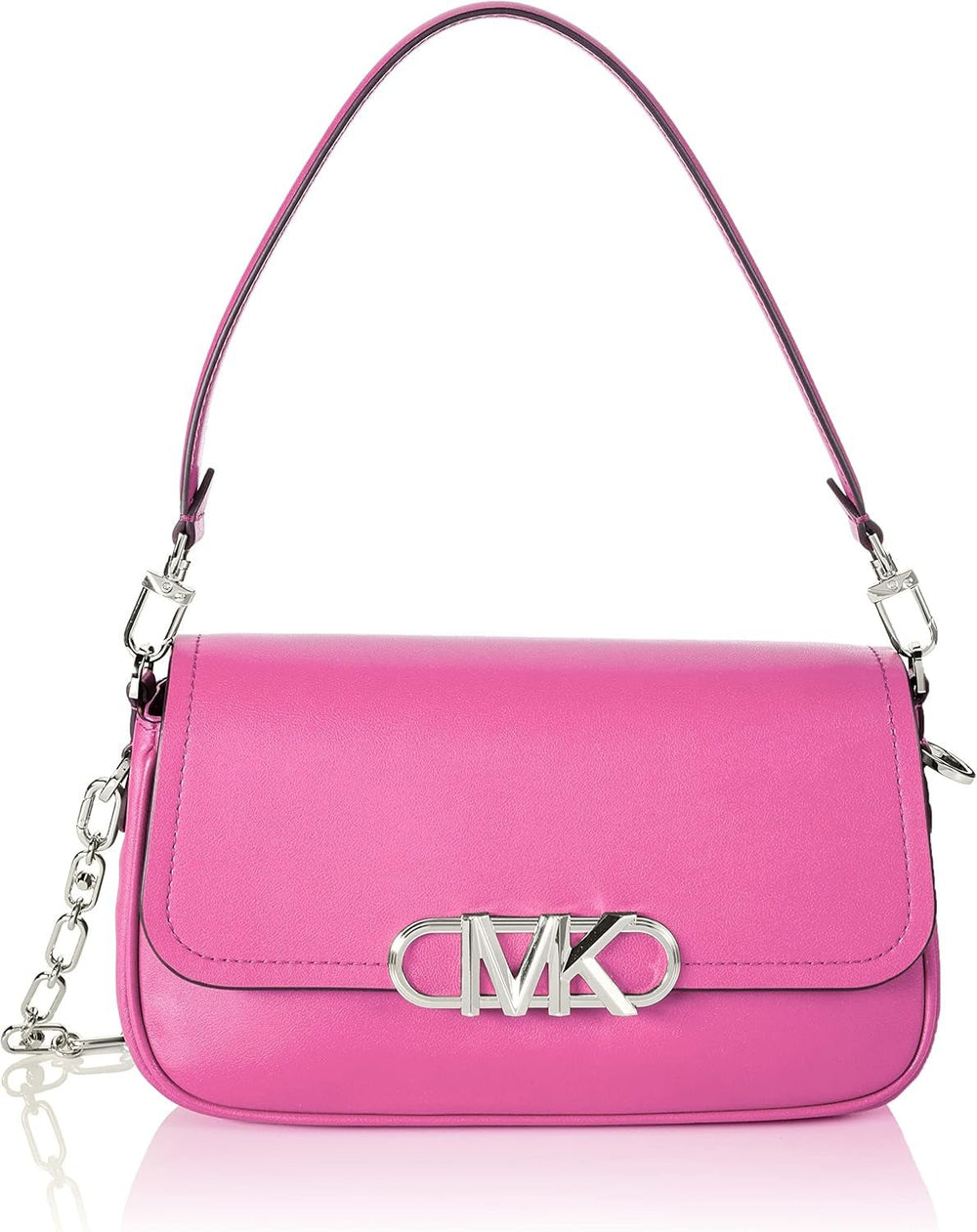 Michael Kors Parker Md Conv Pouchette Sac à Bandoulière Femme Sacs Naty Shop Cerise