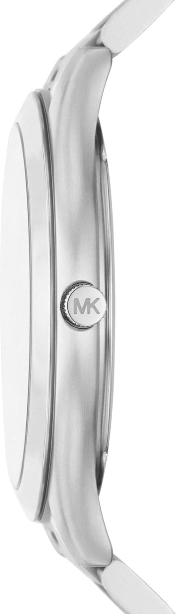 Michael Kors - Slim Runway Collection Montre pour homme en acier inoxydable couleur argent MK1060SET Portefeuille pour homme Naty Shop