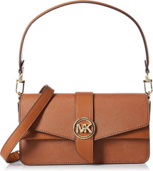 Michael Kors Femmes Greenwich Moyen Sac En Cuir Saffiano, Sacs À Bagages Femme Naty Shop Default Title
