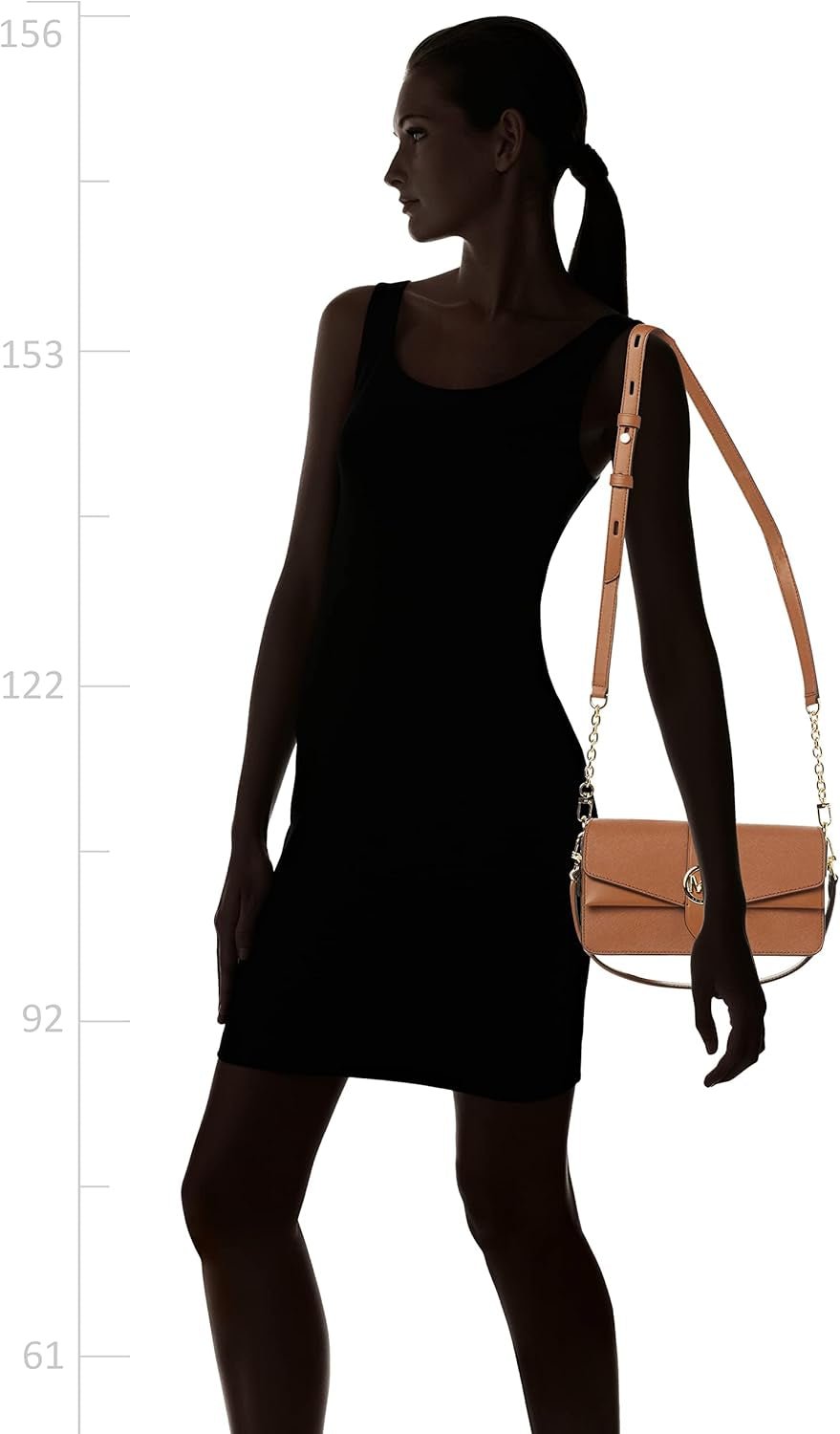 Michael Kors Femmes Greenwich Moyen Sac En Cuir Saffiano, Sacs À Bagages Femme Naty Shop