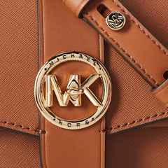 Michael Kors Femmes Greenwich Moyen Sac En Cuir Saffiano, Sacs À Bagages Femme Naty Shop