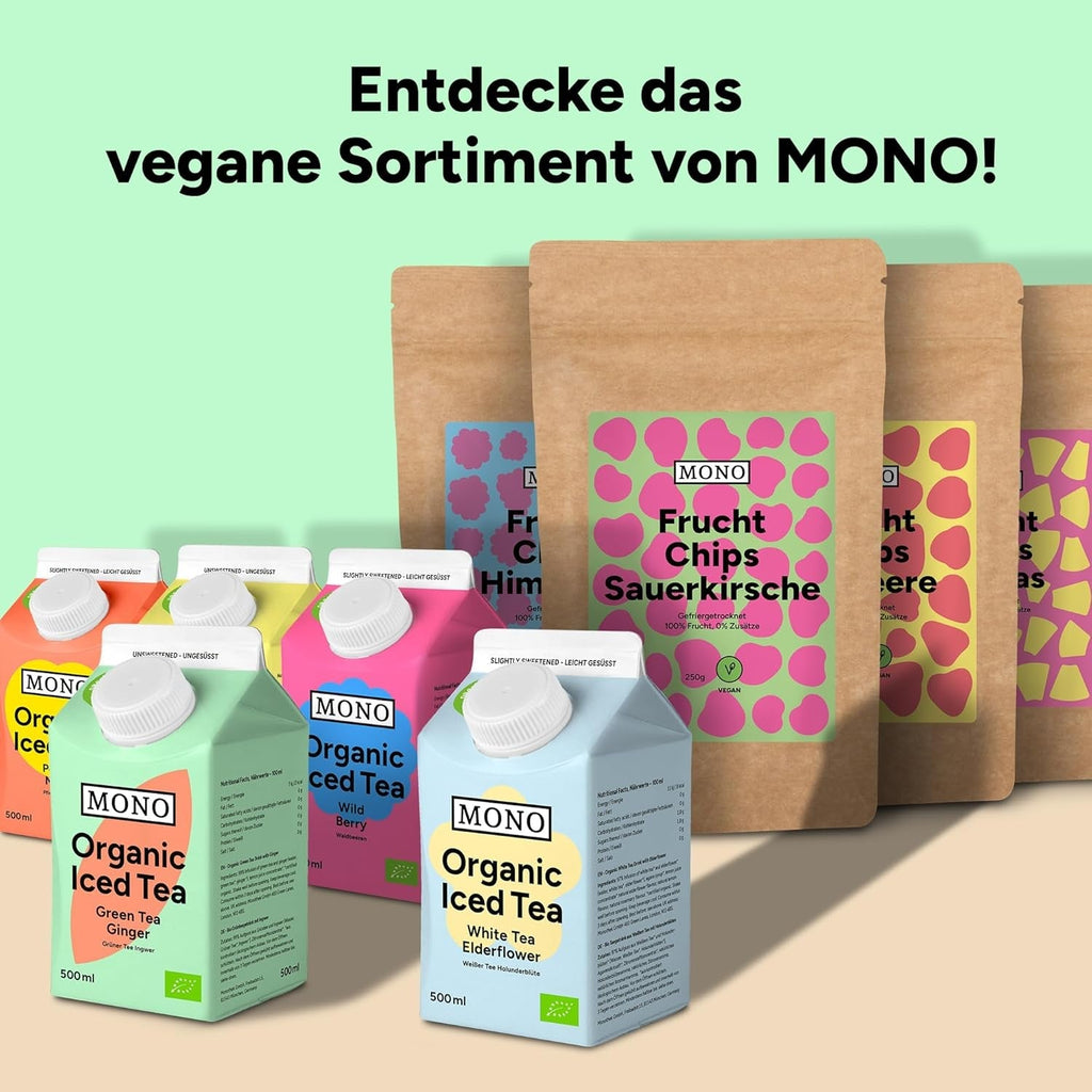 Mono chipsuri liofilizate - 300g chipsuri de căpșuni din căpșuni 100% naturale - fructe tropicale uscate - fructe uscate de căpșuni - gustare pentru muesli și deserturi - chipsuri de căpșuni Produse deshidratate Naty Shop