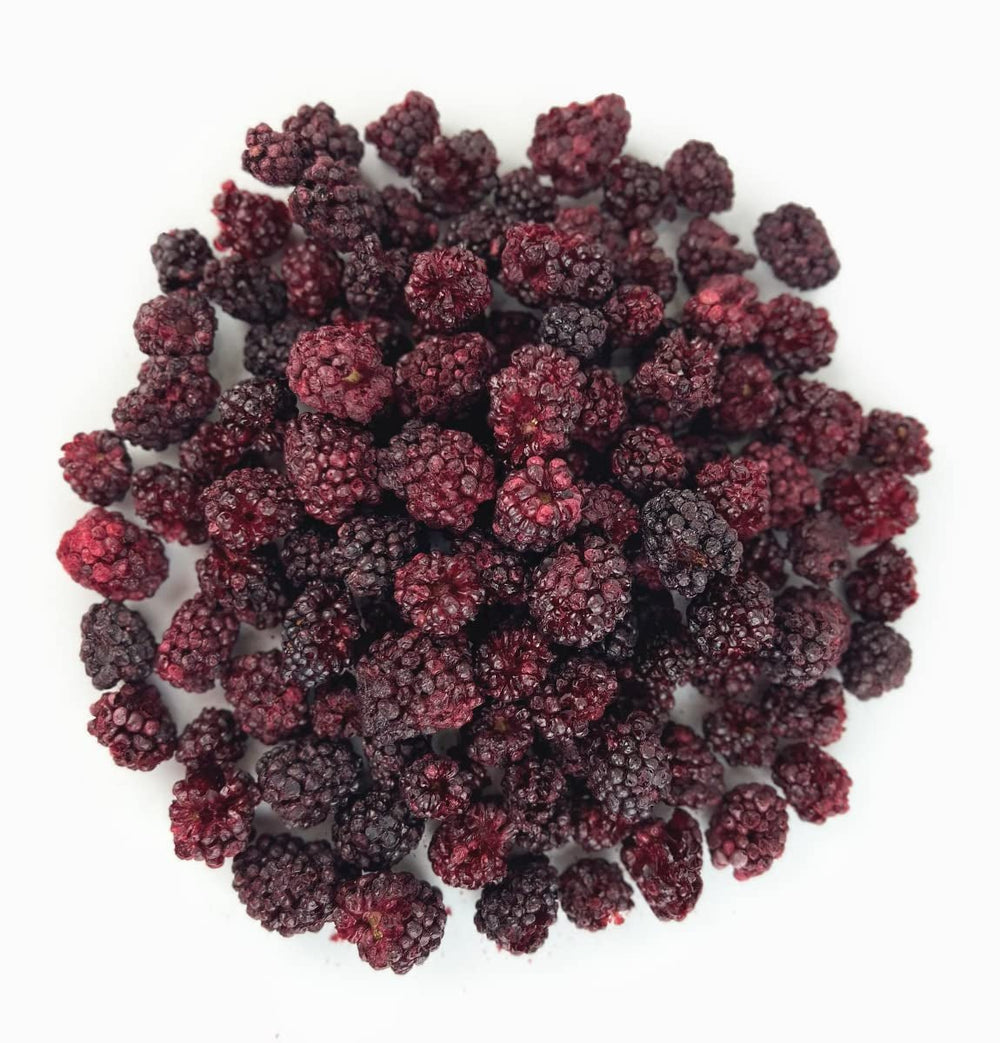 Mûres lyophilisées BRIX | Mûres naturelles séchées 105 g | Prix ​​du Grand Goût pour les Baies Séchées | Sans OGM, sans gluten, végétalien, vitamines retenues Naty Shop Produits déshydratés