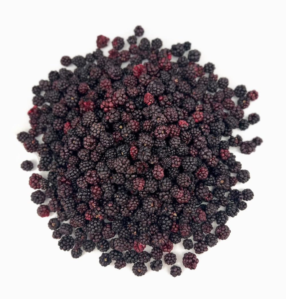 Mûres sauvages BRIX | Mûres sauvages naturelles, séchées 95 g | Prix ​​du Grand Goût pour les Baies Séchées | Sans OGM, sans gluten, végétalien, vitamines retenues Naty Shop Produits déshydratés