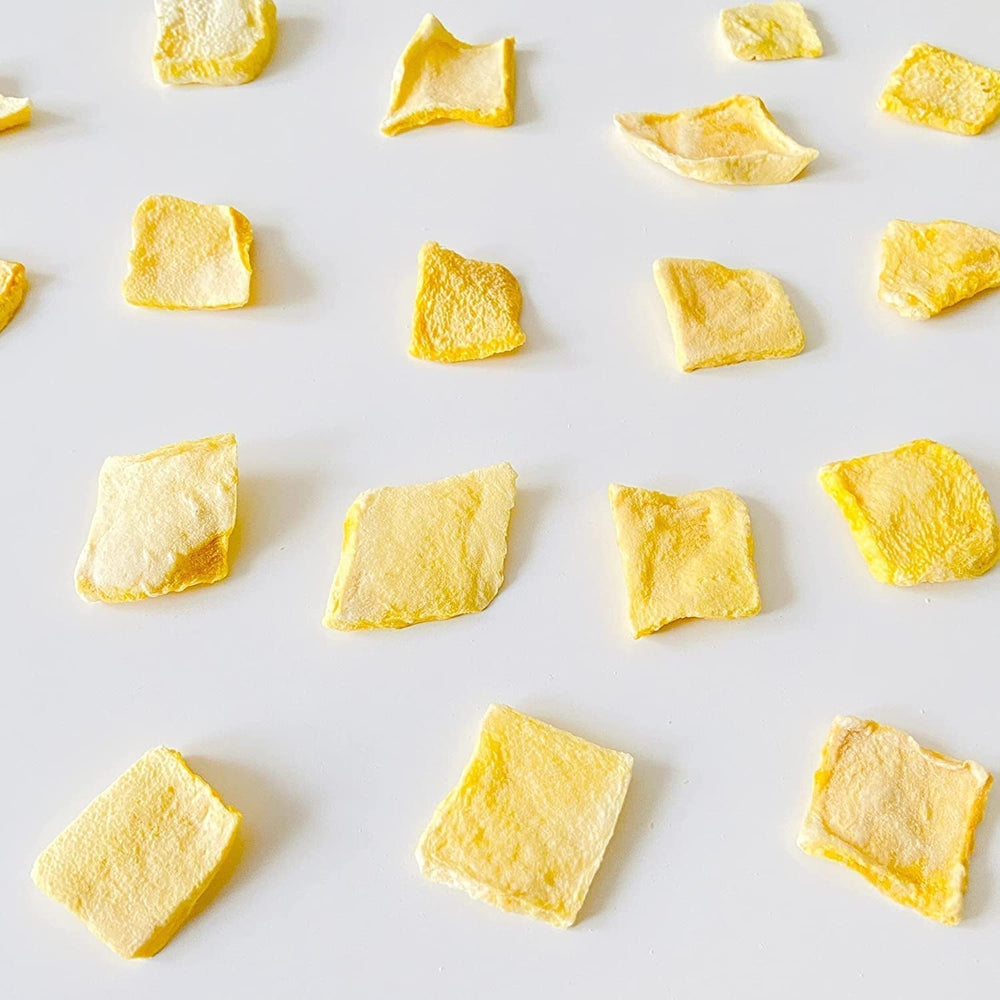 myfruits mango organic, fructe liofilizate, 300g, chipsuri de fructe, fără aditivi, 100% mango, fructe liofilizate și uscate pentru muesli sau gustări... Produse deshidratate Naty Shop