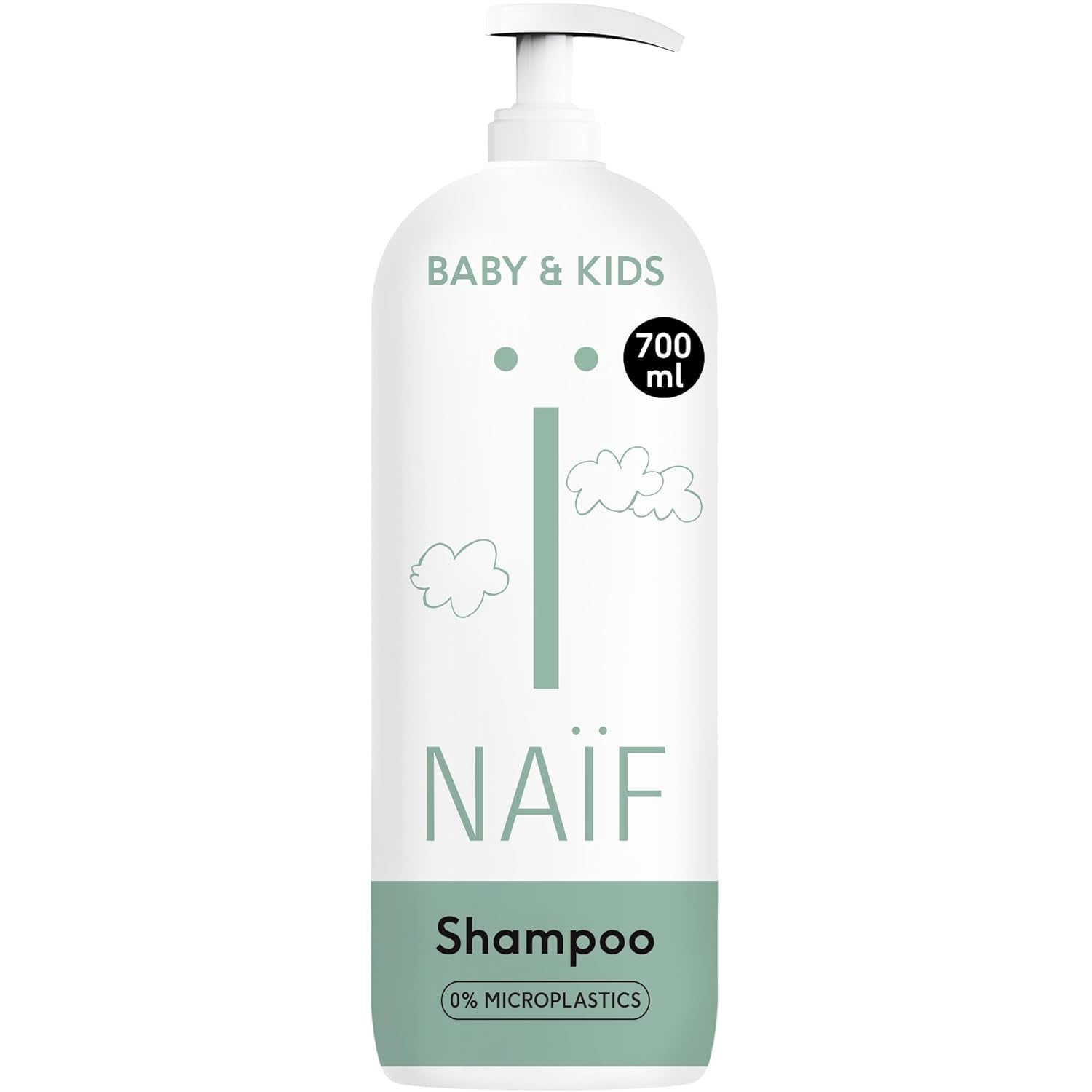 Naïf - Shampoing soin - pour bébés et enfants - Shampoing bébé aux ingrédients naturels - 100% vegan - 0% SLES - Sans microplastiques, silicones et parabens - 200 ml Enfants - Bain et Soin Naty Shop Xl