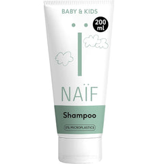 Naïf - Shampoing soin - pour bébés et enfants - Shampoing bébé aux ingrédients naturels - 100% vegan - 0% SLES - Sans microplastiques, silicones et parabens - 200 ml Enfants - Bain et Soin Naty Shop M