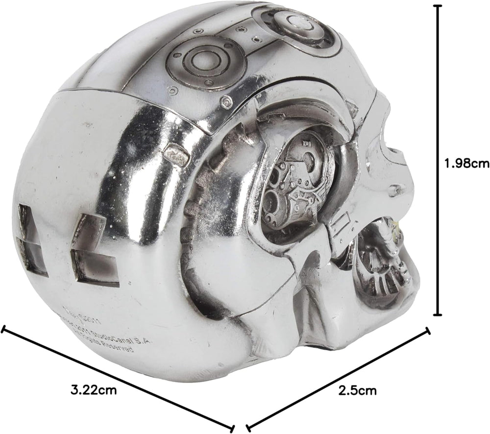 Nemesis Now, T Box, 18 cm, argint, rășină, mărime unică Statuete si sculpturi Naty Shop