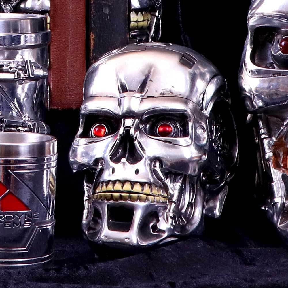 Nemesis Now, T Box, 18 cm, argint, rășină, mărime unică Statuete si sculpturi Naty Shop