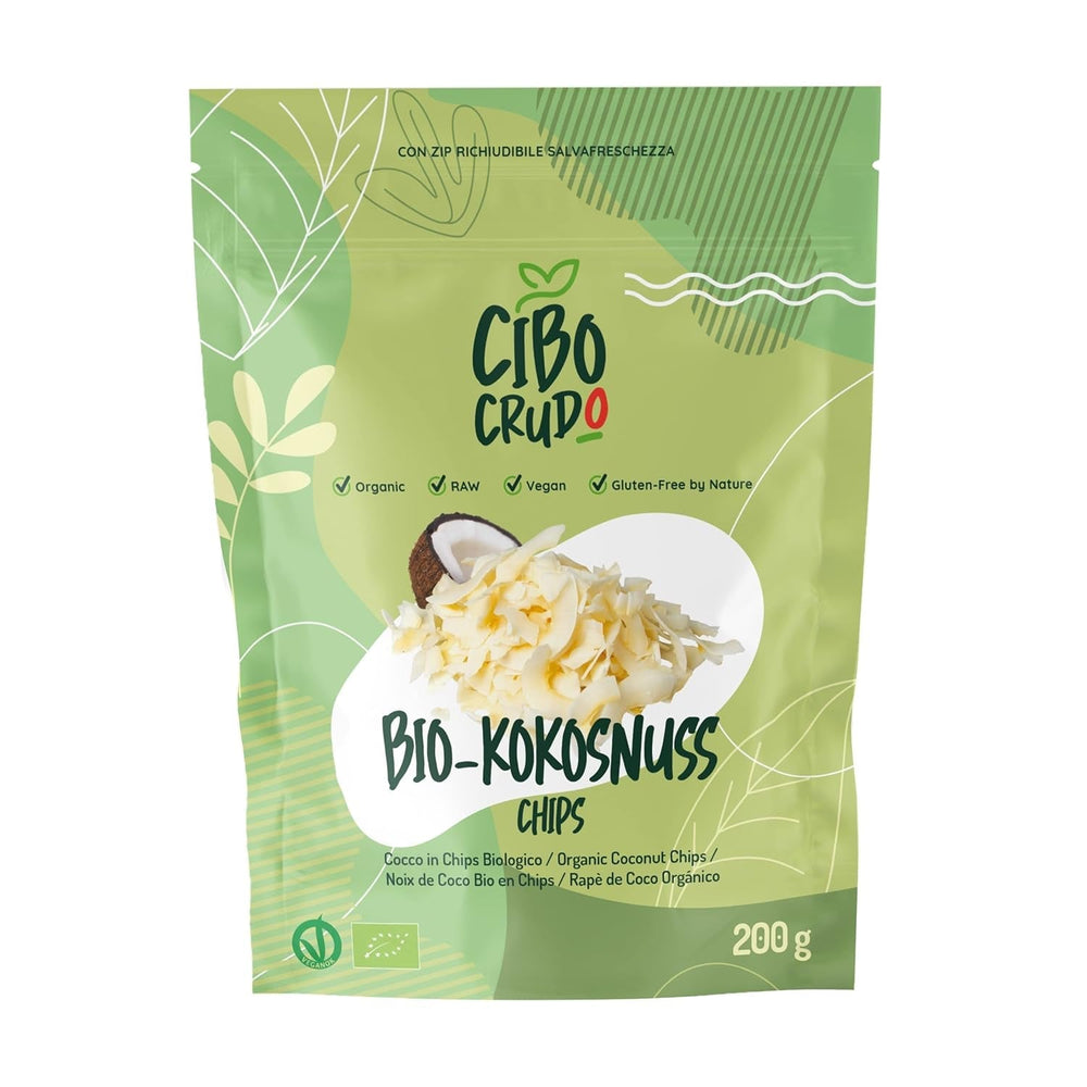 Noix de coco bio râpée - 200g. Chips de noix de coco desséchées, non sucrées et sèches. Flocons de noix de coco. Chips de noix de coco séchées au soleil. Excellent comme collation et pour des recettes sucrées Naty Shop Produits Déshydratés 200 G (1 paquet) Chips de Noix de Coco