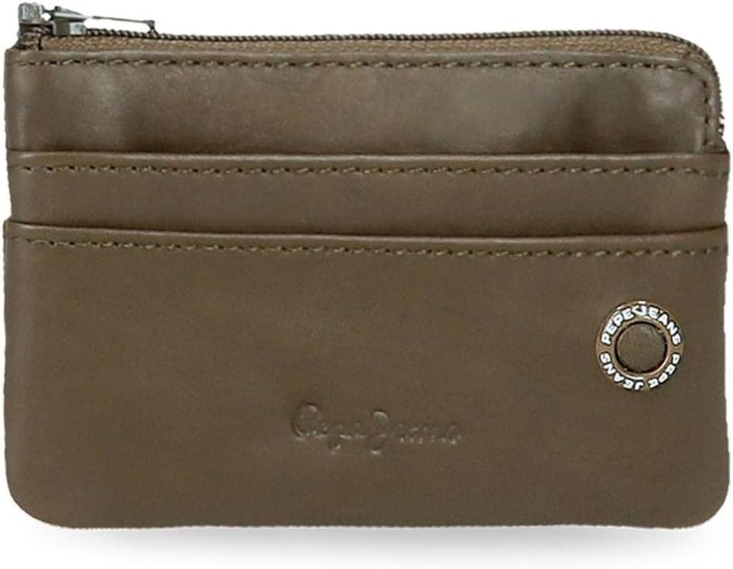 Portefeuille Homme Pepe Jeans adge Naty Shop Kaki Portefeuille avec badge
