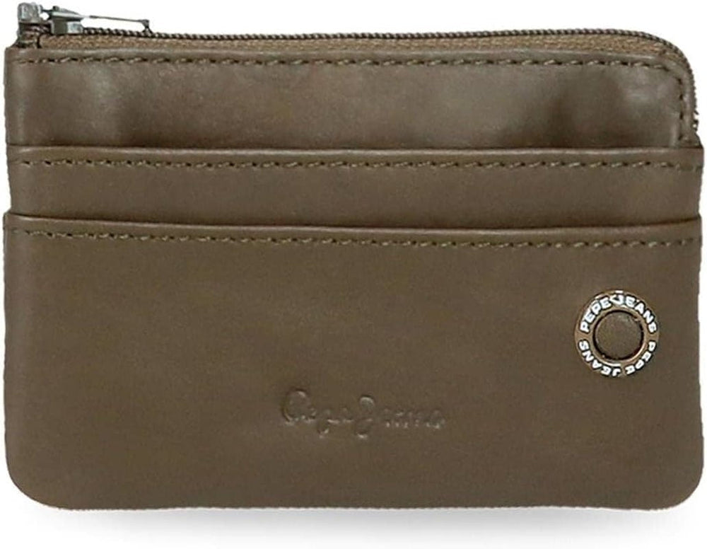 Portefeuille Homme Pepe Jeans adge Naty Shop Kaki Portefeuille avec badge