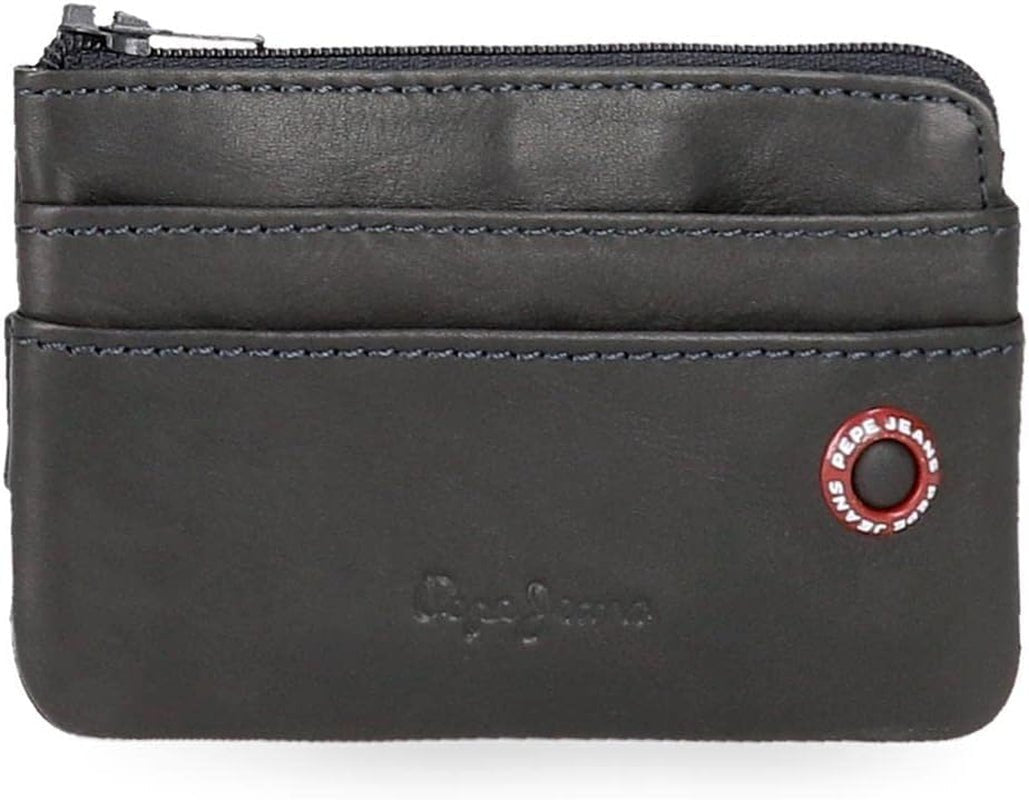 Pepe Jeans adge Wallet Men Naty Shop Navy Portefeuille avec badge